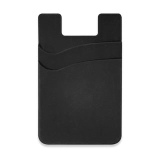 Pixel Dual Silicone Phone Wallet - Full Colour (Red) — Black