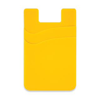 Pixel Dual Silicone Phone Wallet - Full Colour (Red) — Yellow