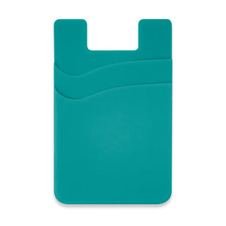 Pixel Dual Silicone Phone Wallet - Full Colour (Red) — Teal