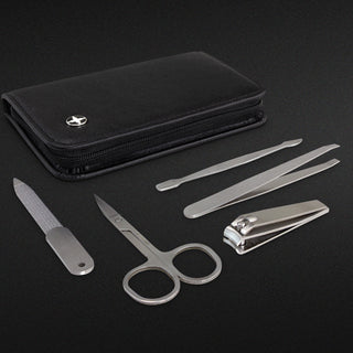 Swiss Peak Manicure Set (Black) — Feature