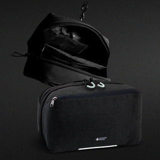 Swiss Peak Toiletry Bag (Black) — Feature