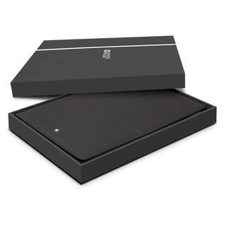 Swiss Peak Heritage A5 Portfolio with Zipper (Black) — Gift Box