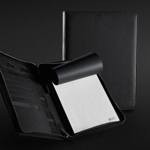 Swiss Peak Heritage A5 Portfolio with Zipper (Black)