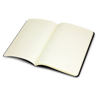 Moleskine Cahier Journal (Black) — Open