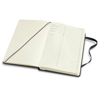Moleskine Pro Hard Cover Notebook - Large (Black) — Front Page