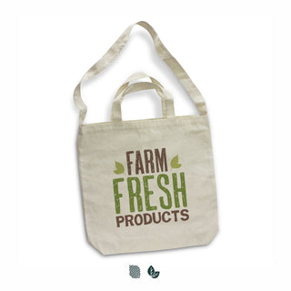 Harbour Cotton Shoulder Tote Bag (Natural) — Impact Aware