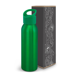 Ridgeline Aluminium Bottle (Translucent Dark Green) — Gift Box Sleeve