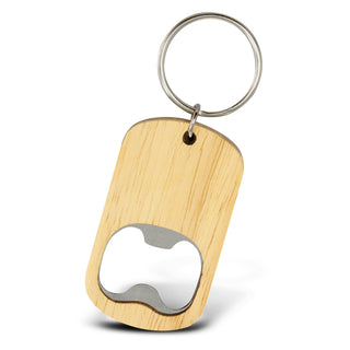 Tack Bottle Opener Key Ring (Natural)