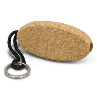 Cork Floating Key Ring (Natural) — Front