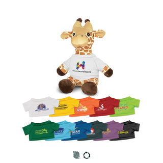 Savanna Plush Toy (T-Shirt: White) — Impact Aware
