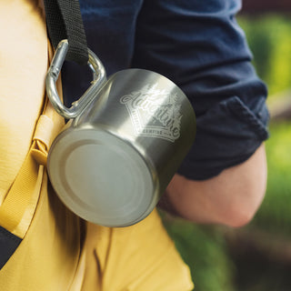 Crag Coffee Mug (Silver) — Feature