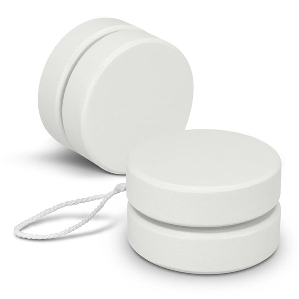 Spin Wooden Yoyo (White)