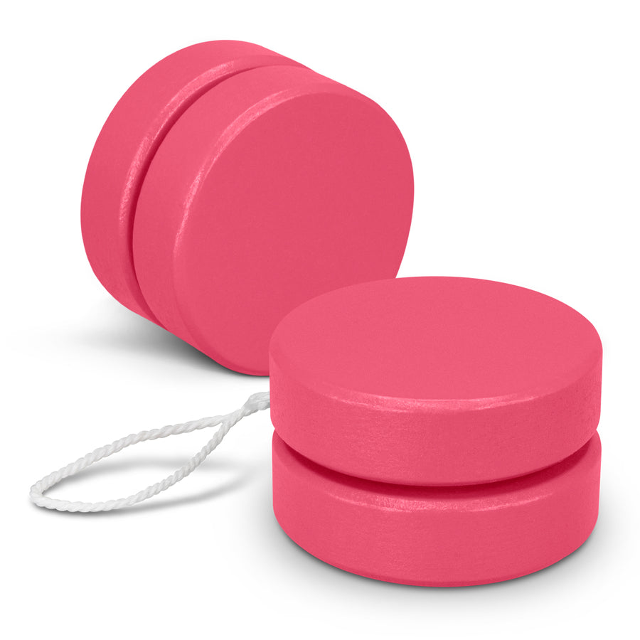 Spin Wooden Yoyo (Pink)