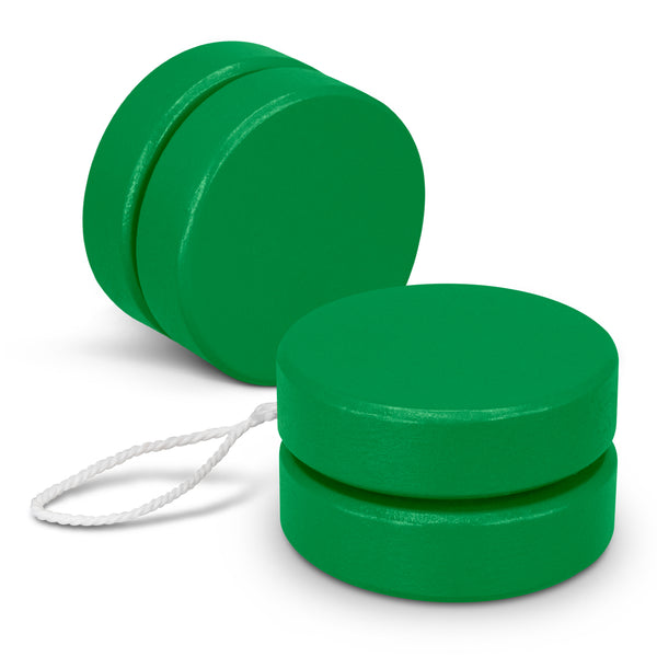 Spin Wooden Yoyo (Kelly Green)