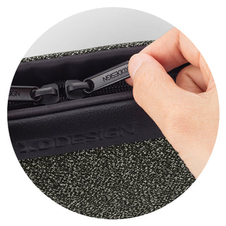 Metro Belt Bag (Grey) — Lockable Zipper