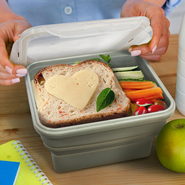 Ember Collapsible Lunch Box (Grey)