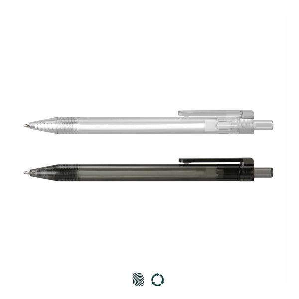 Quartz RPET Pen (Translucent Black)