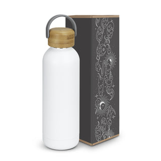 Tasman Steel Bottle (White) — Gift Box Sleeve