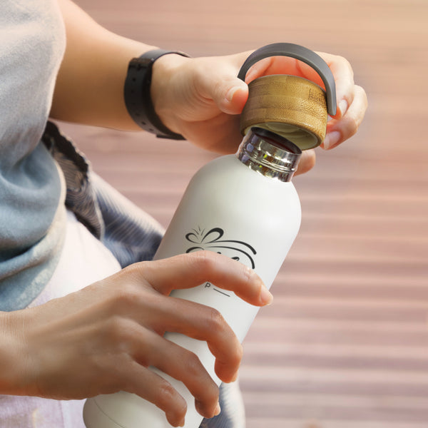 Tasman Steel Bottle (White)