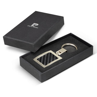 Pierre Cardin Avant-Garde Key Ring (Silver) — Gift Box