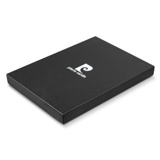 Pierre Cardin Valence Portfolio (Black) — Gift Box