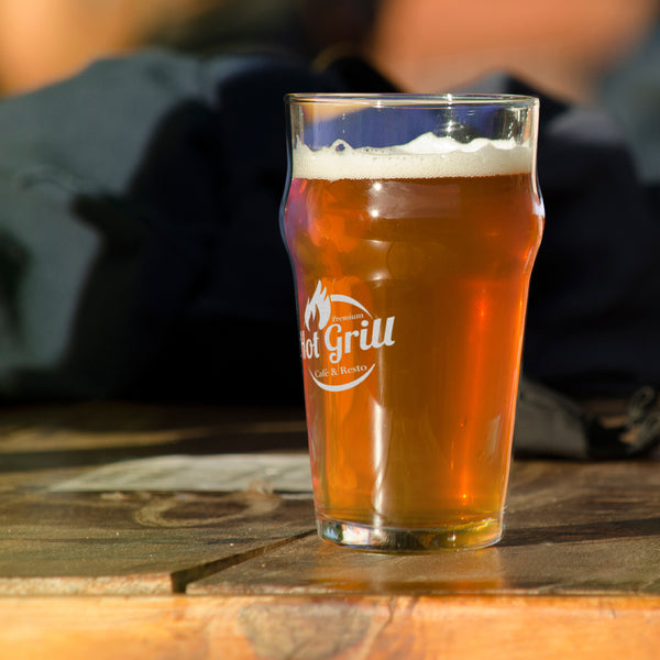 Barrel Beer Glass (Clear)