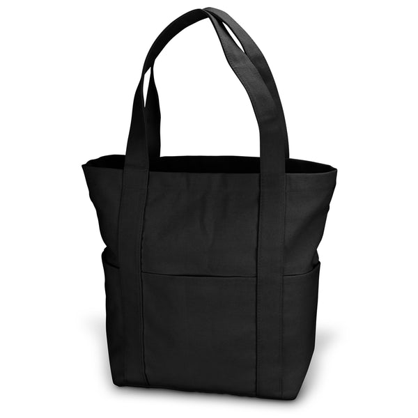 Canvas Canvas Tote Bag (Black)