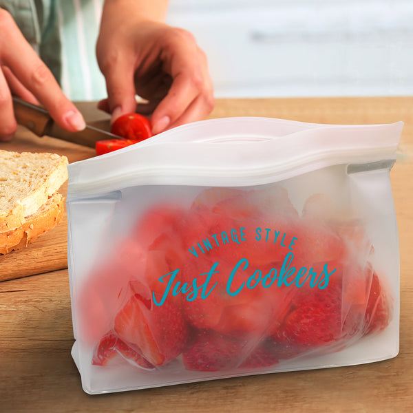 Vault Reusable Pouch (White/Clear)