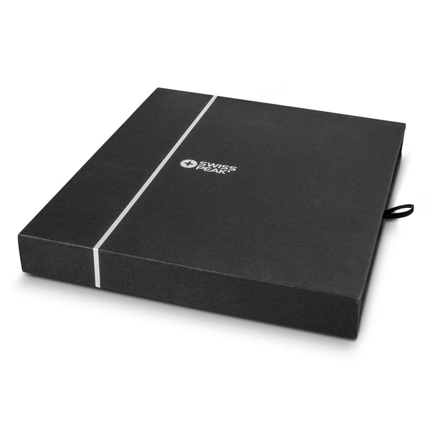 Swiss Peak A5 Notebook and Pen Set (Black)