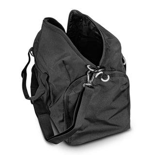 Swiss Peak RFID Sports Duffle Bag (Black) — Internal