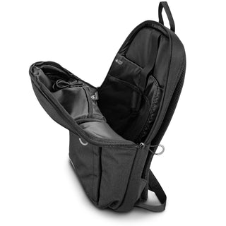 Swiss Peak RFID Backpack (Black) — Internal