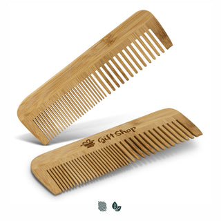 Grain Bamboo Hair Comb (Natural) — Impact Aware