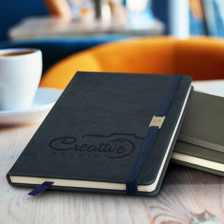 Pierre Cardin Nouvelle Notebook (Black) — Feature