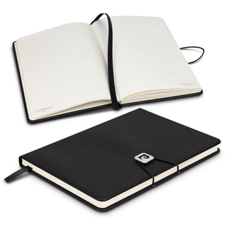 Pierre Cardin Biarritz Notebook Gift Set (Black) — Black Notebook