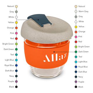 Stellar Cup Natural - 250ml (Orange) — Mix and Match