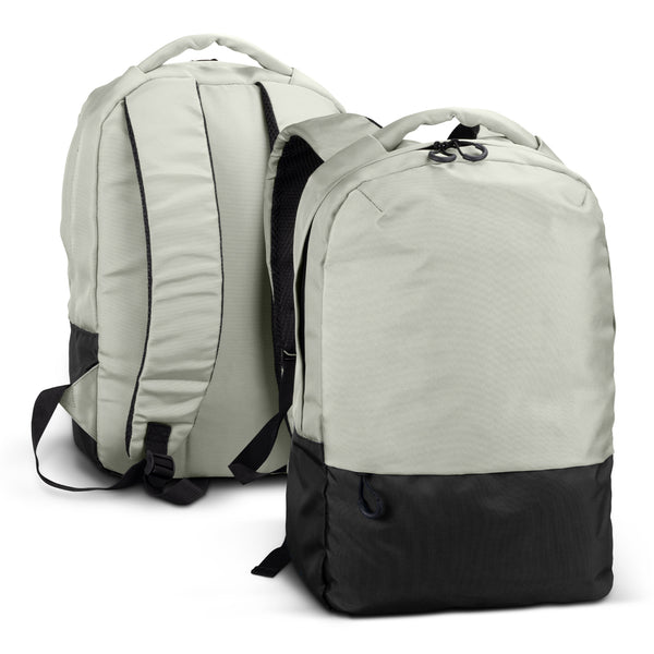 Peak Laptop Backpack (Grey/Navy)