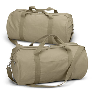 Harbour Canvas Duffle Bag (Beige)