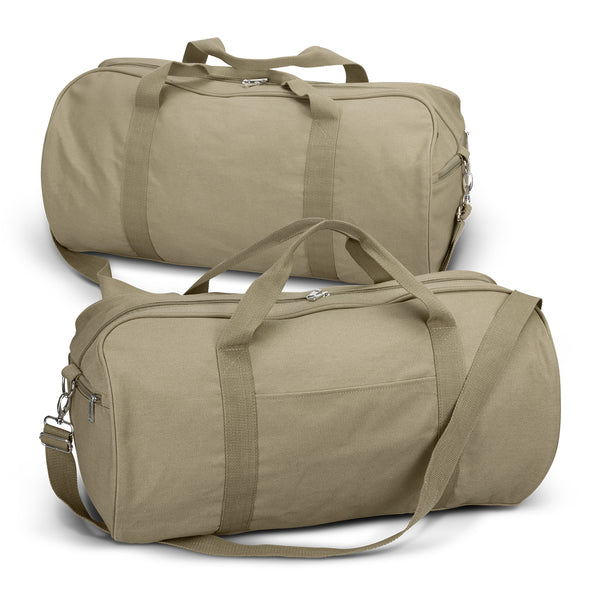 Harbour Canvas Duffle Bag (Beige)