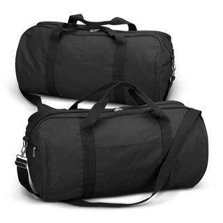 Harbour Canvas Duffle Bag (Black)