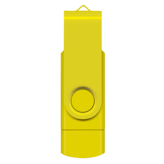 Apex 8GB Dual Flash Drive (Yellow)
