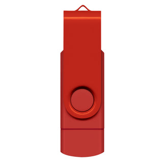 Apex 8GB Dual Flash Drive (Red)