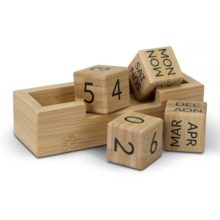 Grove Bamboo Calendar (Natural) — Detail