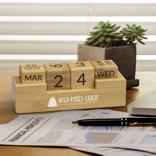 Grove Bamboo Calendar (Natural) — Feature