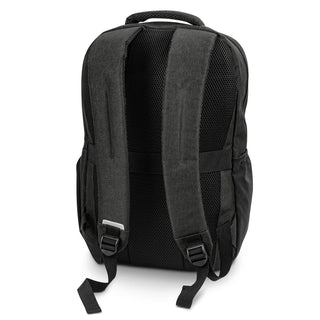 Selwyn Backpack (Black/Charcoal) — Back
