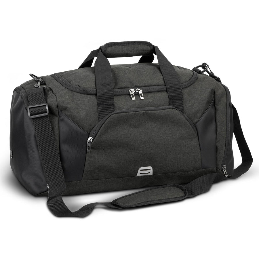 Selwyn Duffle Bag (Black/Charcoal)