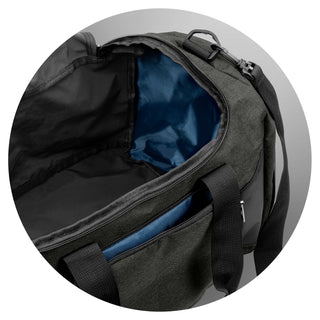Selwyn Duffle Bag (Black/Charcoal) — Internal