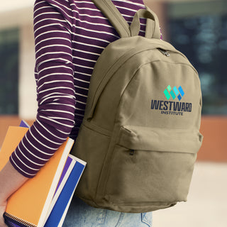 Greystone Canvas Backpack (Olive) — Feature