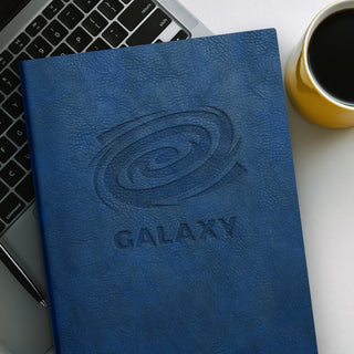 Linen Soft Cover Notebook - Large (Dark Blue) — Feature