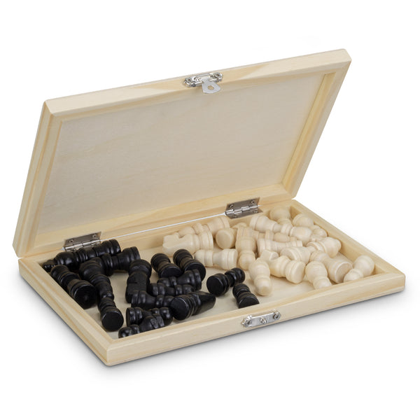 Grain Travel Chess Set (Natural)