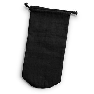 Harbour Cotton Bottle Gift Bag (Black)